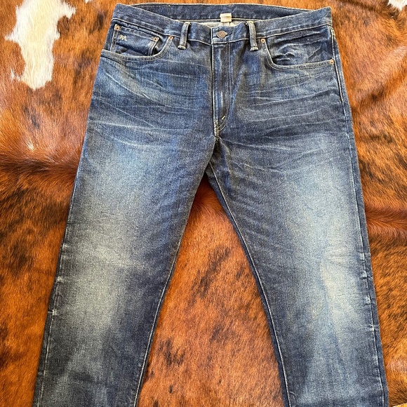 Men's RRL Slim Narrow Fit Jeans W36xL30 - Picture 2 of 8